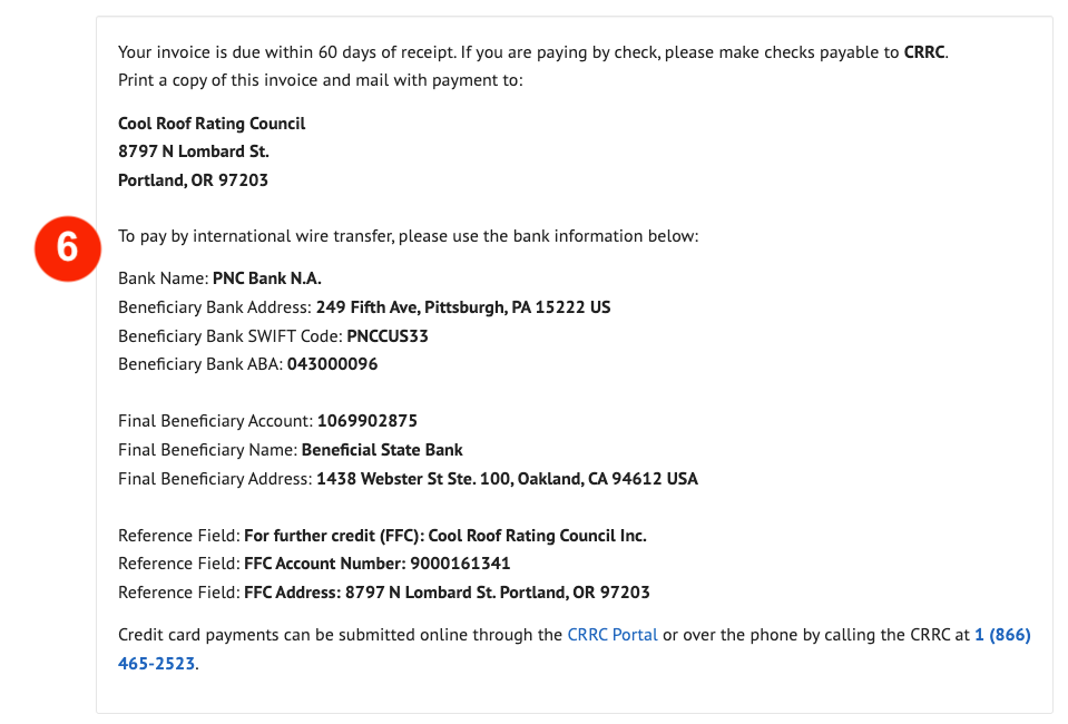 Once your payment is received, it will be reflected in the Payment History section.